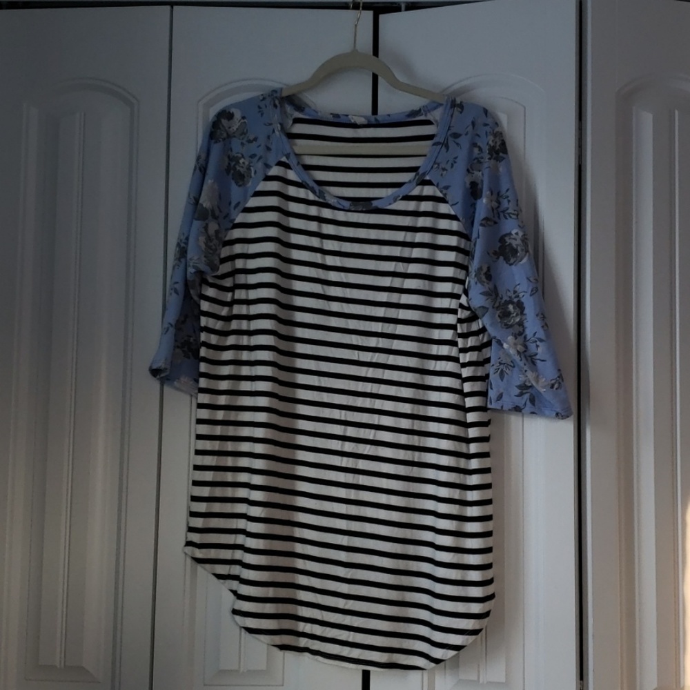 Pinkblush baseball tee